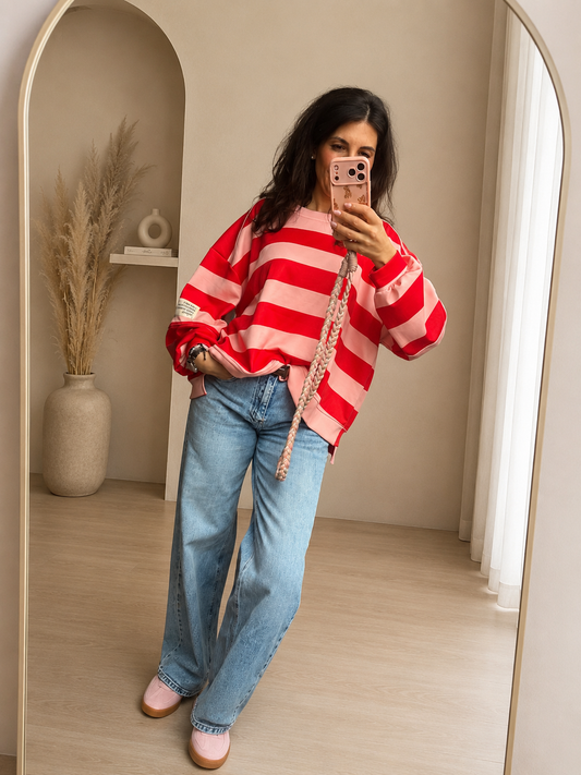 Pullover "Felicità Rosa"