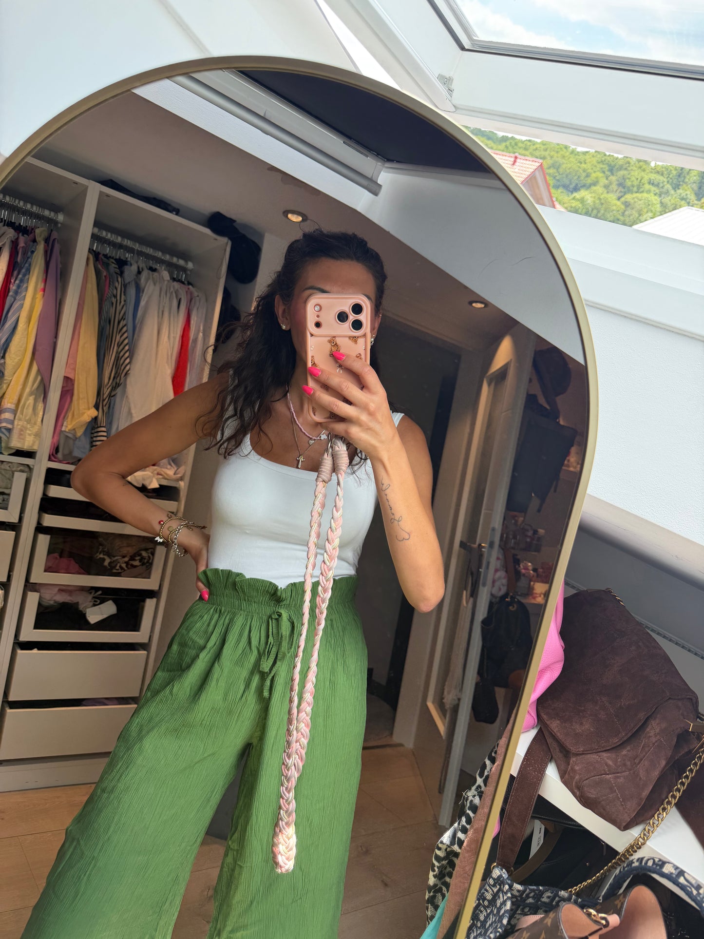 Top bianco "Amore mio"